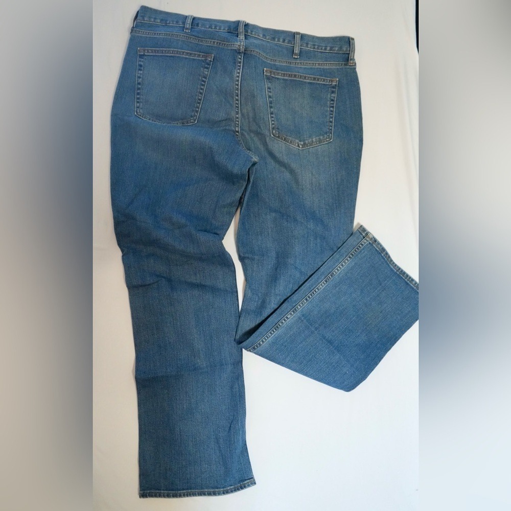 Old Navy Mens Boot-Cut Jeans Medium Wash Denim Blue 38x32 - Picture 2 of 4